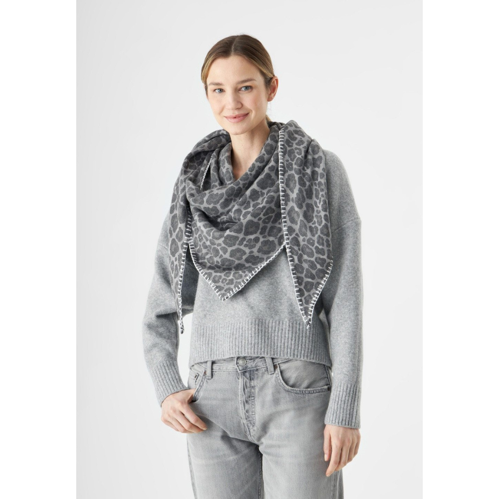 Codello Dreieckstuch Triangle-Tuch mit Leo-Fell – Bild 3