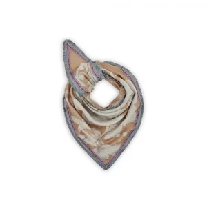 Codello Dreieckstuch mit Floralem Jaquard-Muster