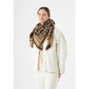 Codello Jaquard Tuch mit Leo-Muster