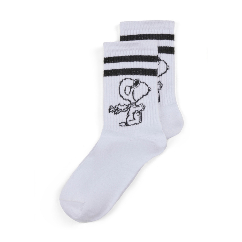 Codello Peanuts 2-Paar Socken mit Snoopy-Motiven Farbe pink-weiß – Bild 4