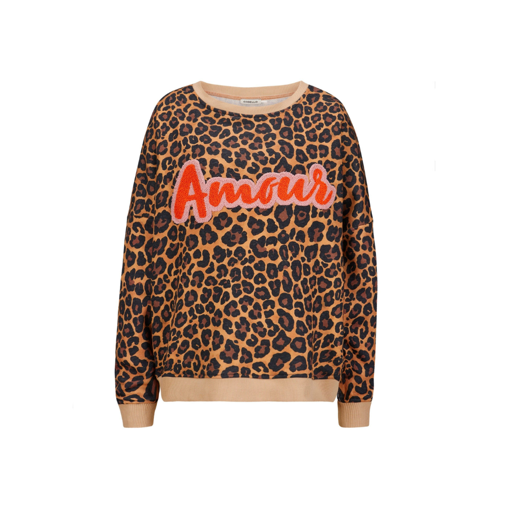 Codello Sweatshirt LEO ALLOVER AMOUR – Bild 3