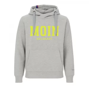 Salzhaut Hoodie HEFF mit Schriftzug MOIN