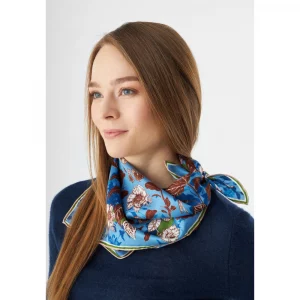 Codello Nickituch aus Seide im traditionellen Mustermix