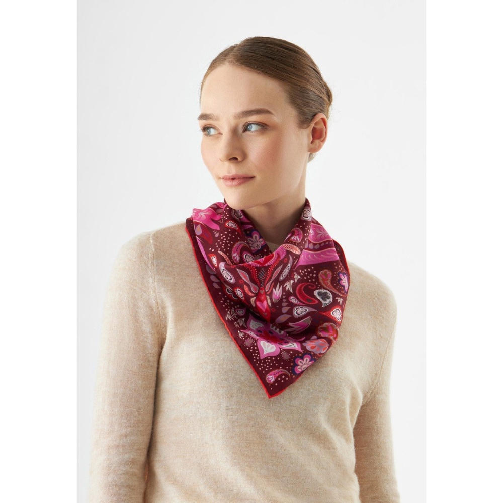 Codello Nickituch mit Paisley-Muster – Bild 3