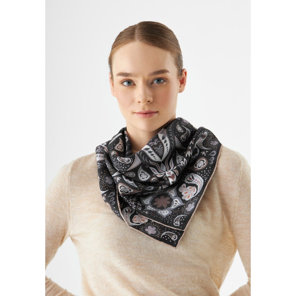 Codello Nickituch mit Paisley-Muster – Bild 5