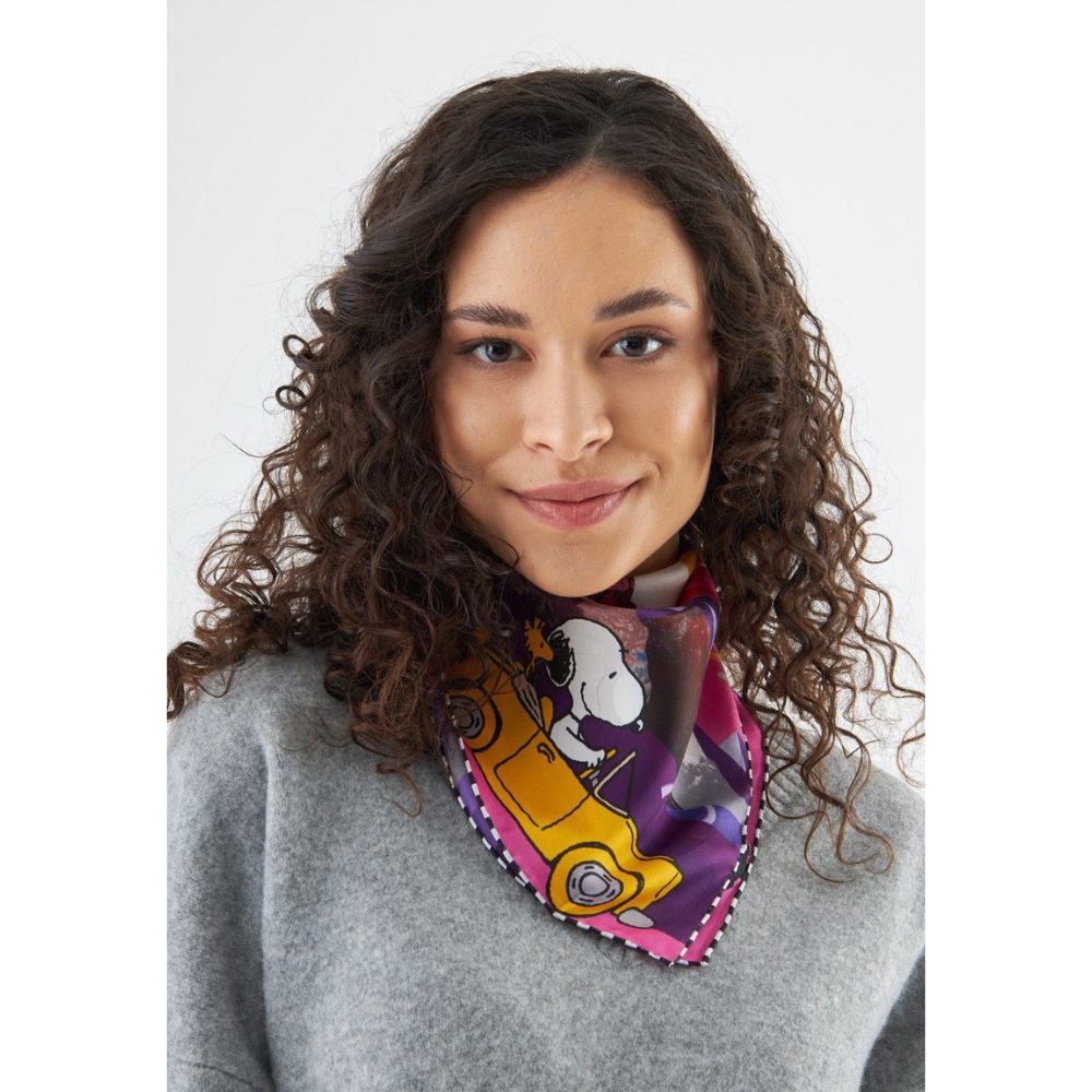 Codello Peanuts Nickituch Seide Peanuts-Racing-Team-Motiv – Bild 5