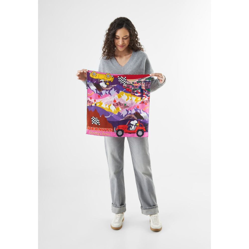 Codello Peanuts Nickituch Seide Peanuts-Racing-Team-Motiv – Bild 6