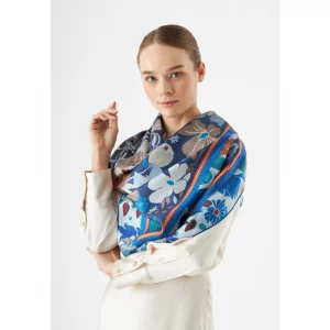 Codello Seidentuch mit Blumenmuster