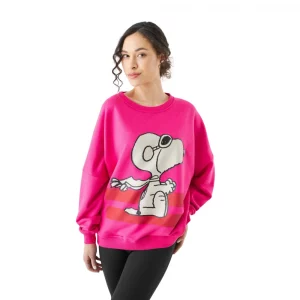 Codello Peanuts Sweatshirt mit Snoopy-Motiv Farbe Pink