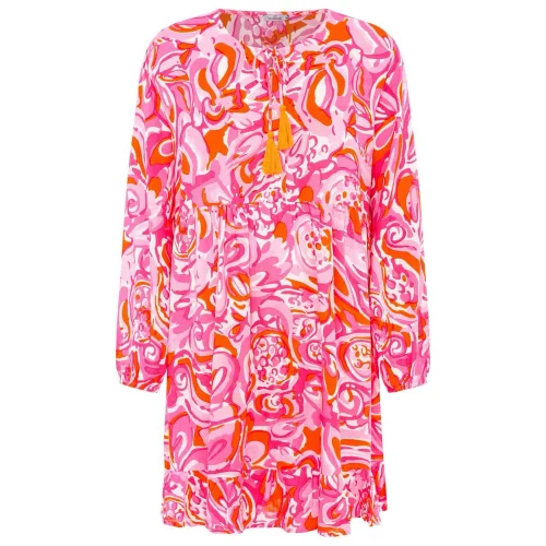 Zwillingsherz Kleid "Aquarell Blumenmeer"