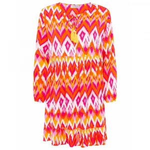 Zwillingsherz Kleid "Wilder Zickzack"