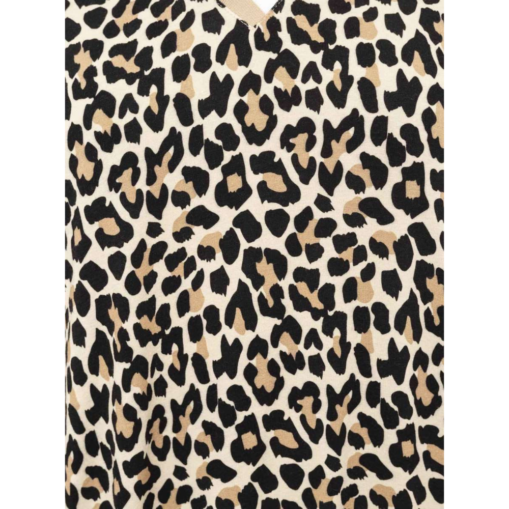 Zwillingsherz Damen Langarmshirt Leo beige – Bild 4