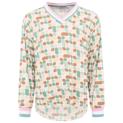 Zwillingsherz Langarmshirt Mosaik