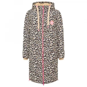 Zwillingsherz Steppmantel XXL "Allover Leo"