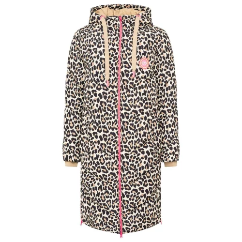 Zwillingsherz Steppmantel XXL "Allover Leo"