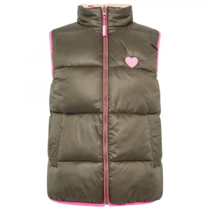 Zwillingsherz Steppweste "Teddy Wendbar"