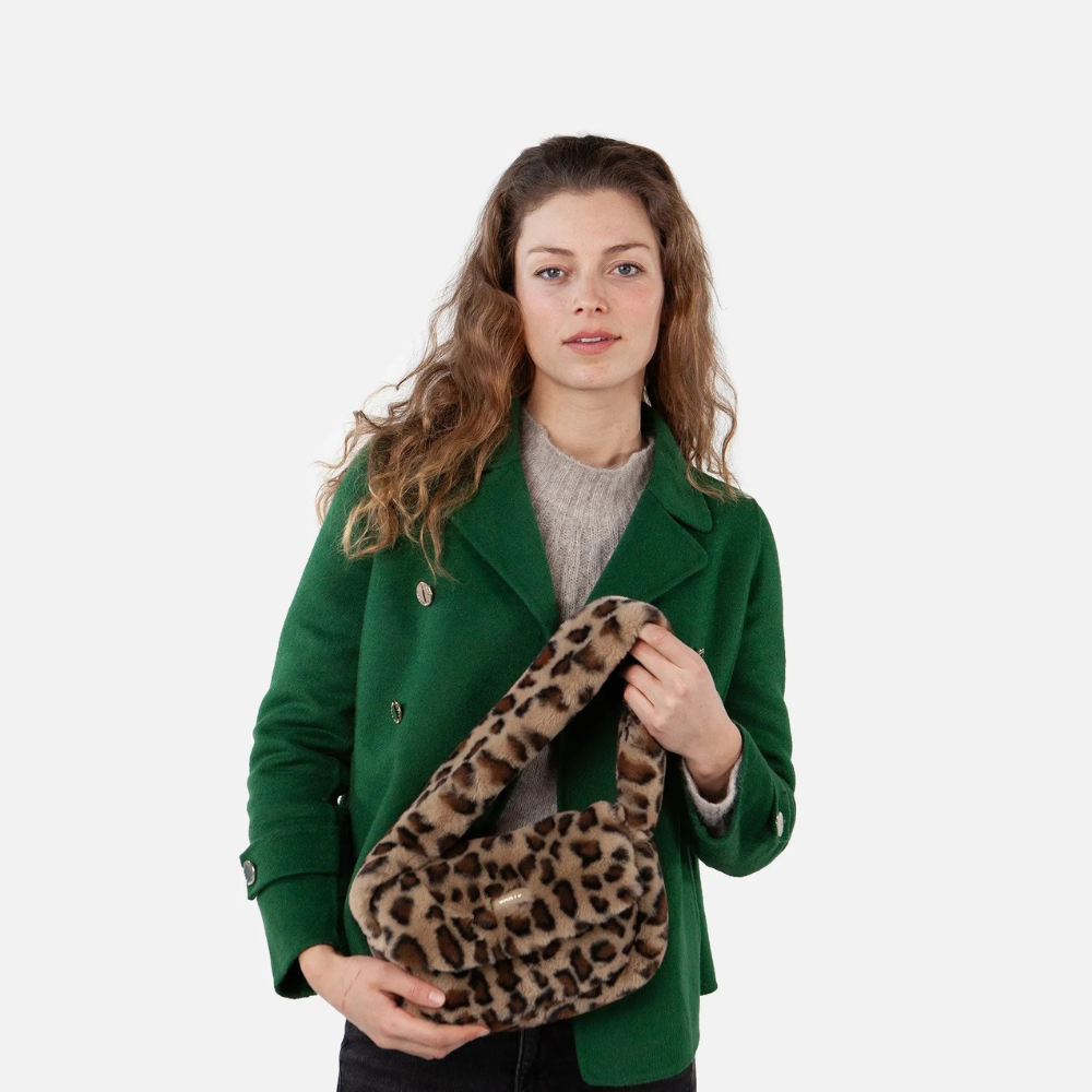 Barts Purida Shoulderbag Umhängetasche mit Leopardenmuster – Bild 2