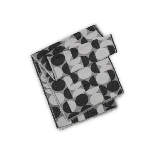 Codello Schal Mix Graphic Pattern Farbe Schwarz