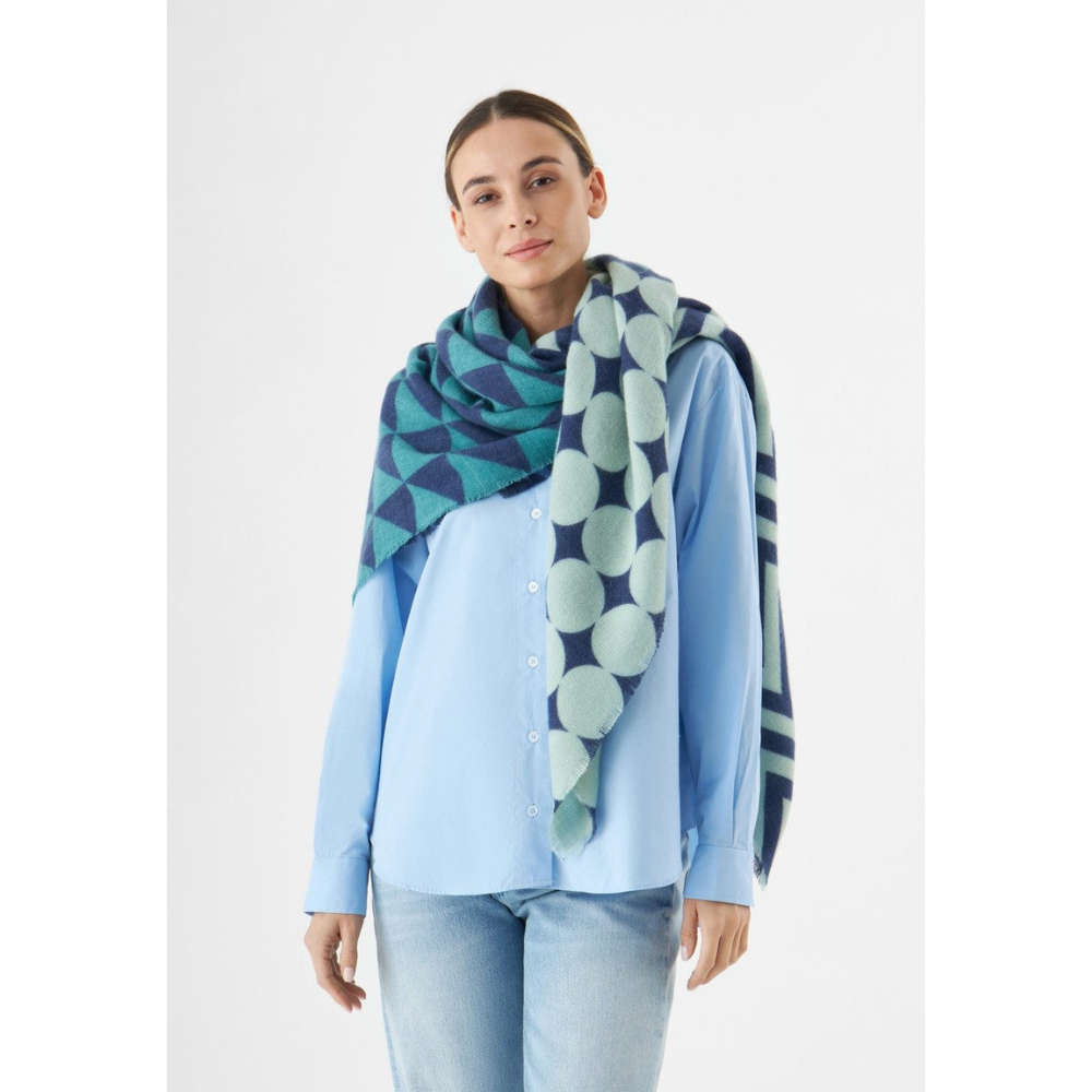 Codello Tuch im Scandi-Style mit Grafik-Muster – Bild 2