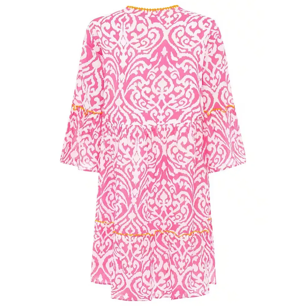 Zwillingsherz Kleid Ornamente Farbe Rosa – Bild 4