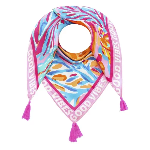 Zwillingsherz Dreieckstuch Korallenriff