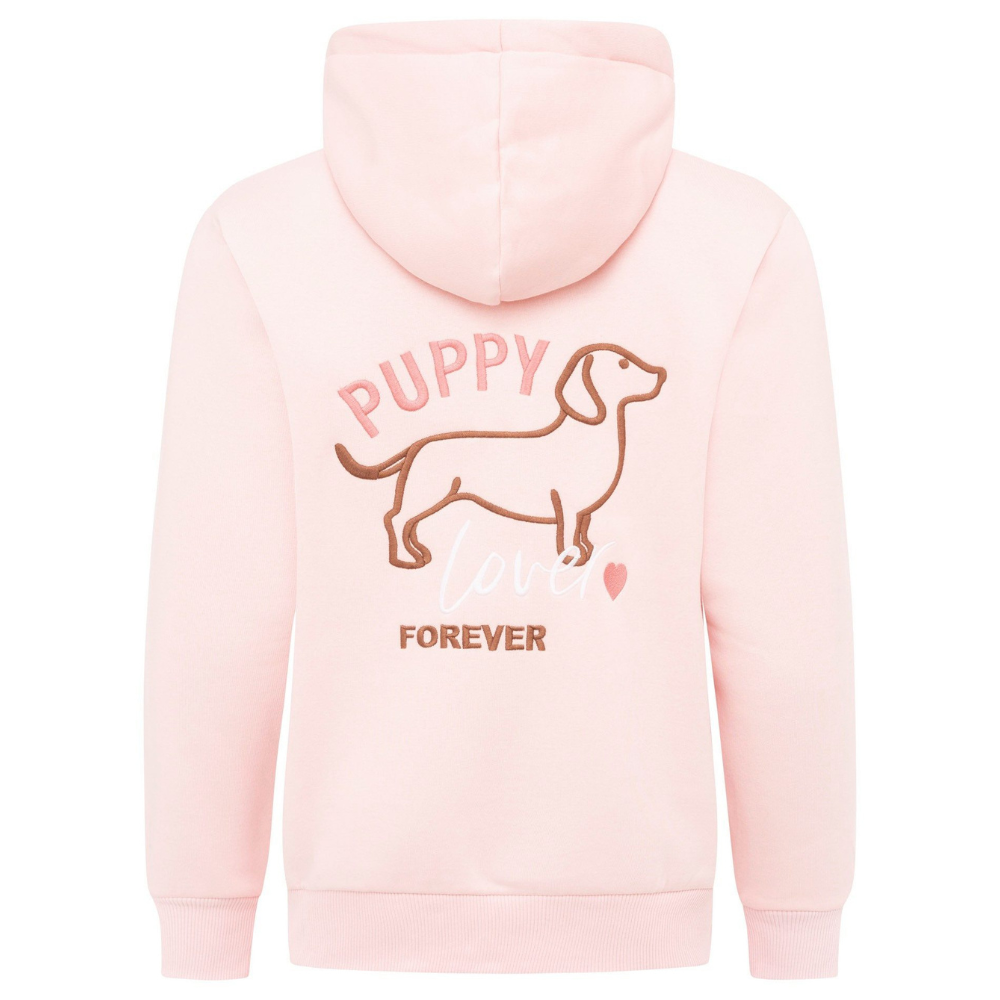 Zwillingsherz Hoodiejacke "Puppy Lover Forever" – Bild 2