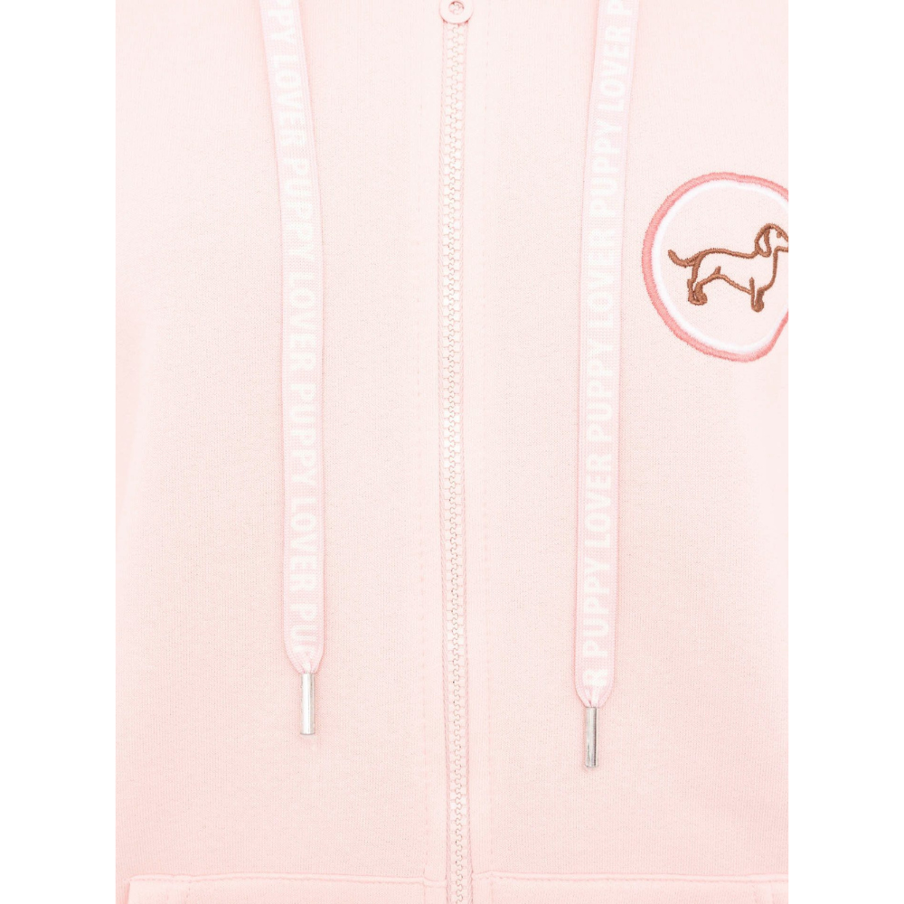 Zwillingsherz Hoodiejacke "Puppy Lover Forever" – Bild 3