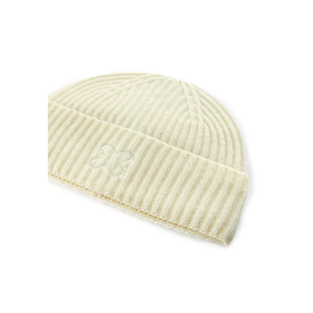 Codello Mütze Rippstrick Farbe Weiß – Bild 2