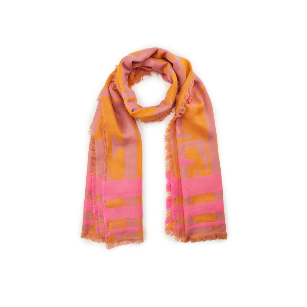 Codello Schal Buchstabe F Farbe Gelb – Bild 3