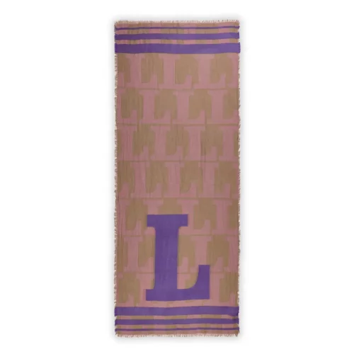 Codello Schal Buchstabe L Farbe Grün
