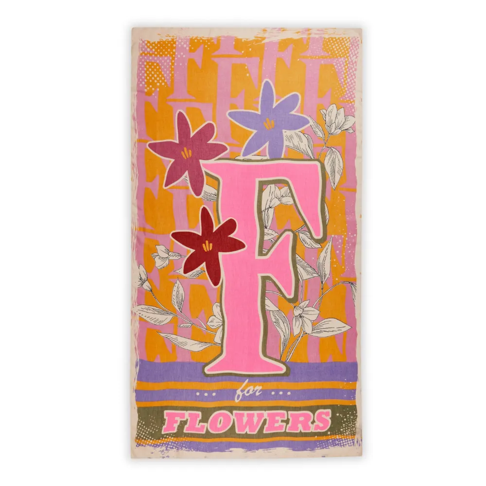 Codello Schal mit Letter "F" – Bild 2