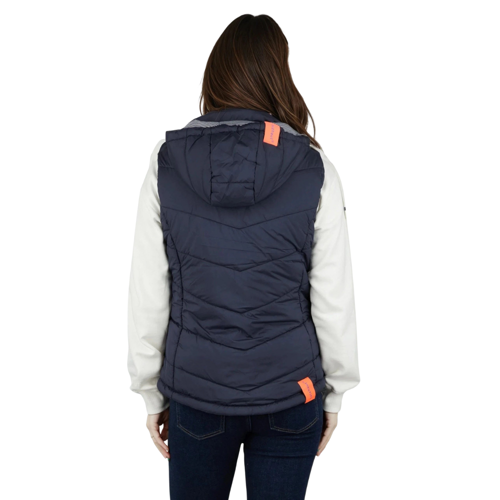 Salzhaut Weste Thein Farbe Navy – Bild 4