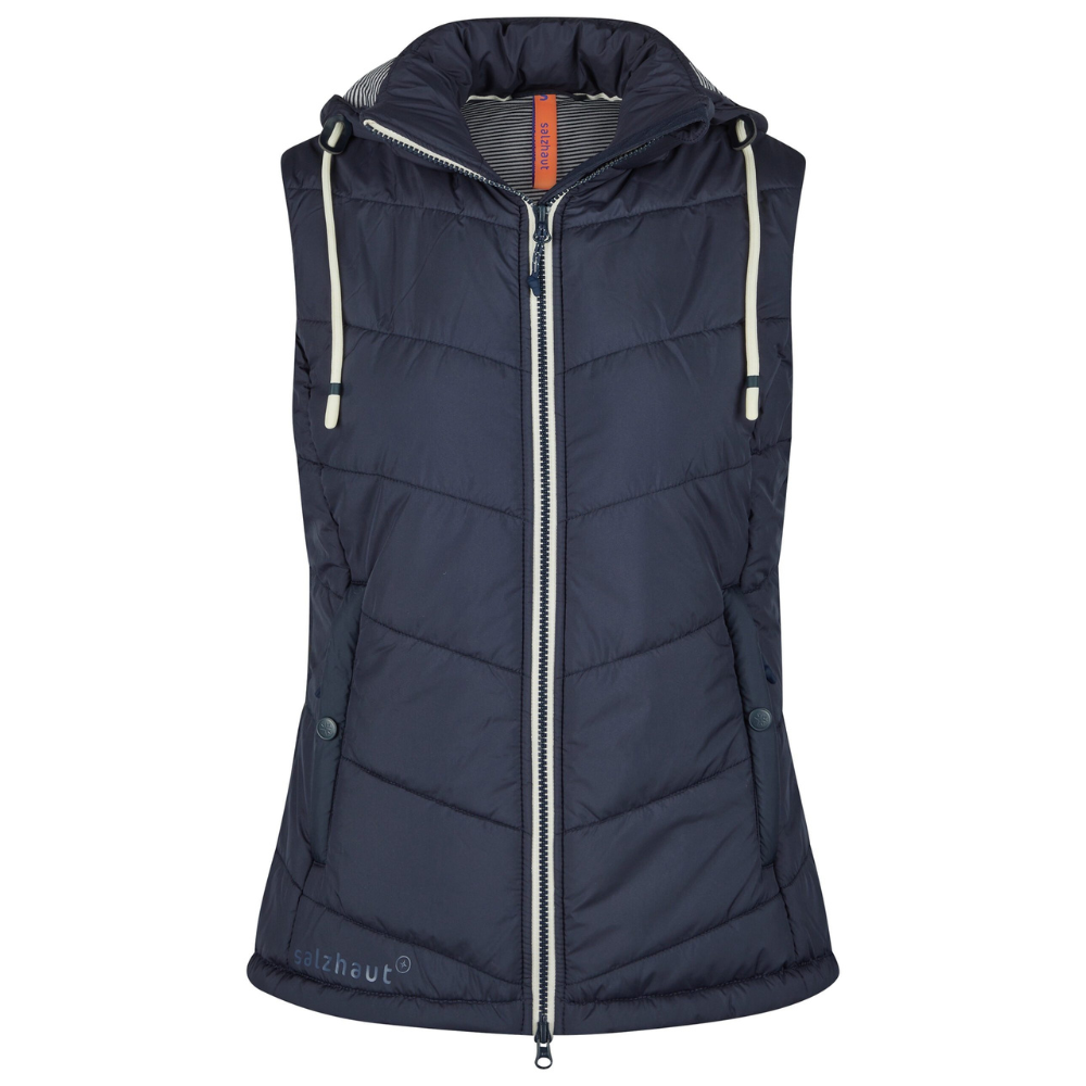 Salzhaut Weste Thein Farbe Navy – Bild 5