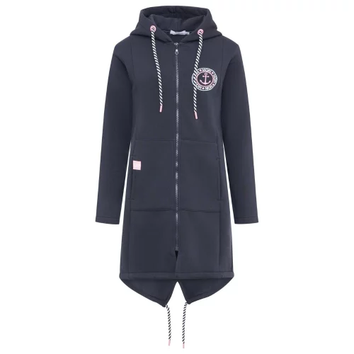 Zwillingsherz Hoodiemantel "Meeresglück"