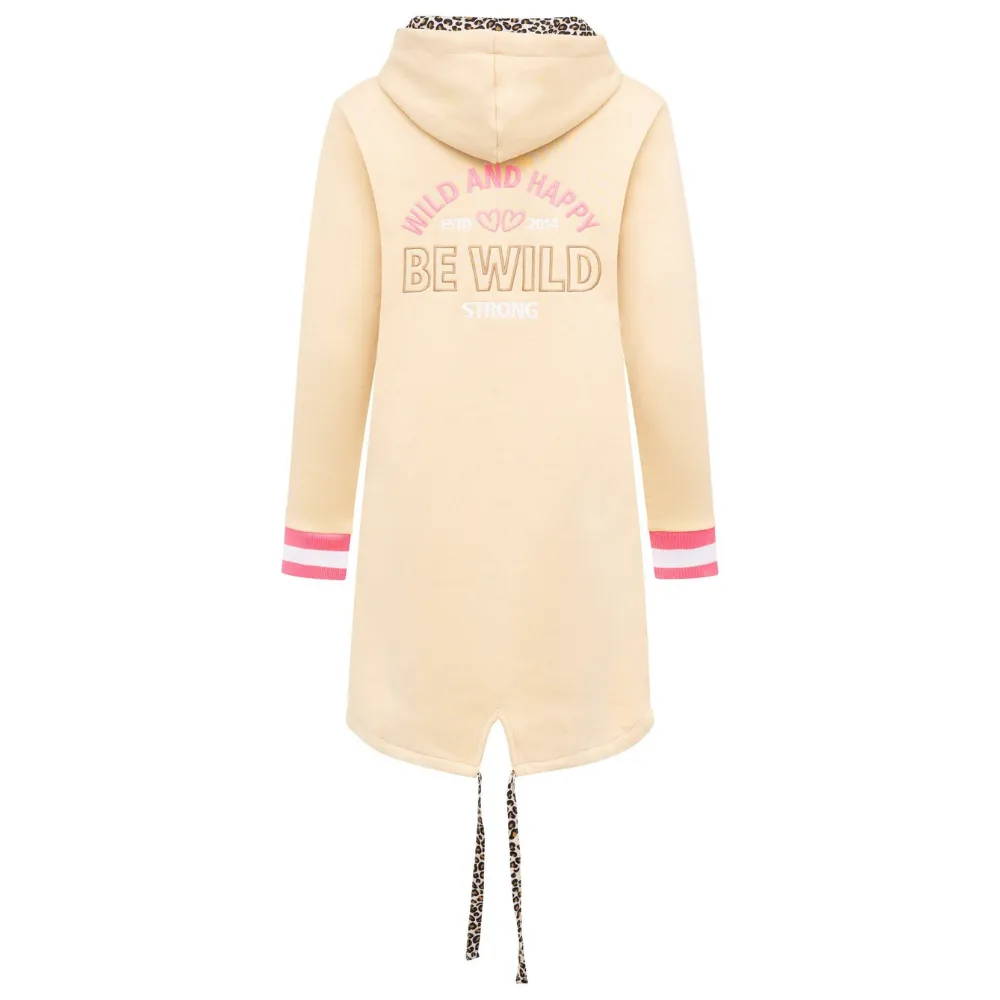 Zwillingsherz Hoodiemantel "Wild and Happy" – Bild 3