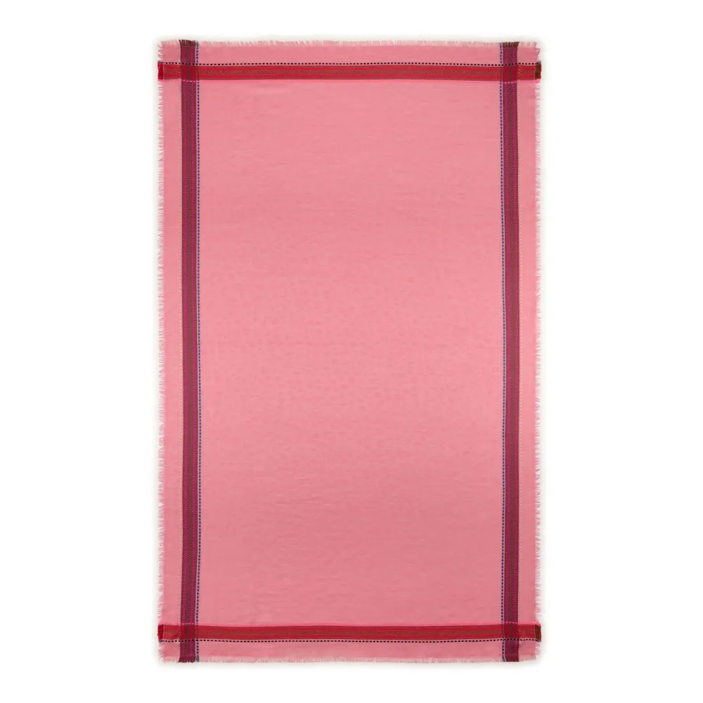 Codello Damen Schal mit Herzmuster beidseitig tragbar – Bild 3