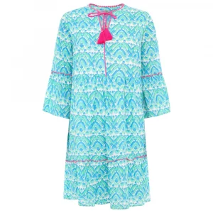 Zwillingsherz Kleid Joyful Farbe Türkis