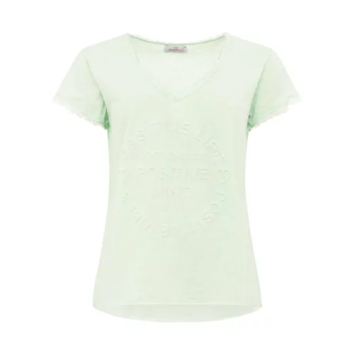 Zwillingsherz T-Shirt Tail Hellgrün