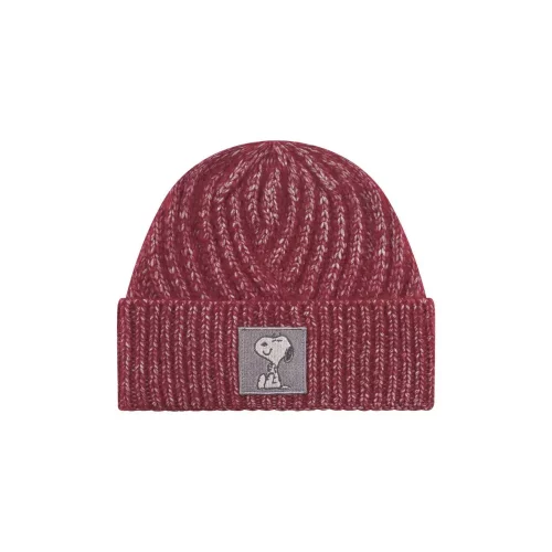 Codello Peanuts Strickmütze mit Snoopy-Patch Farbe Rot