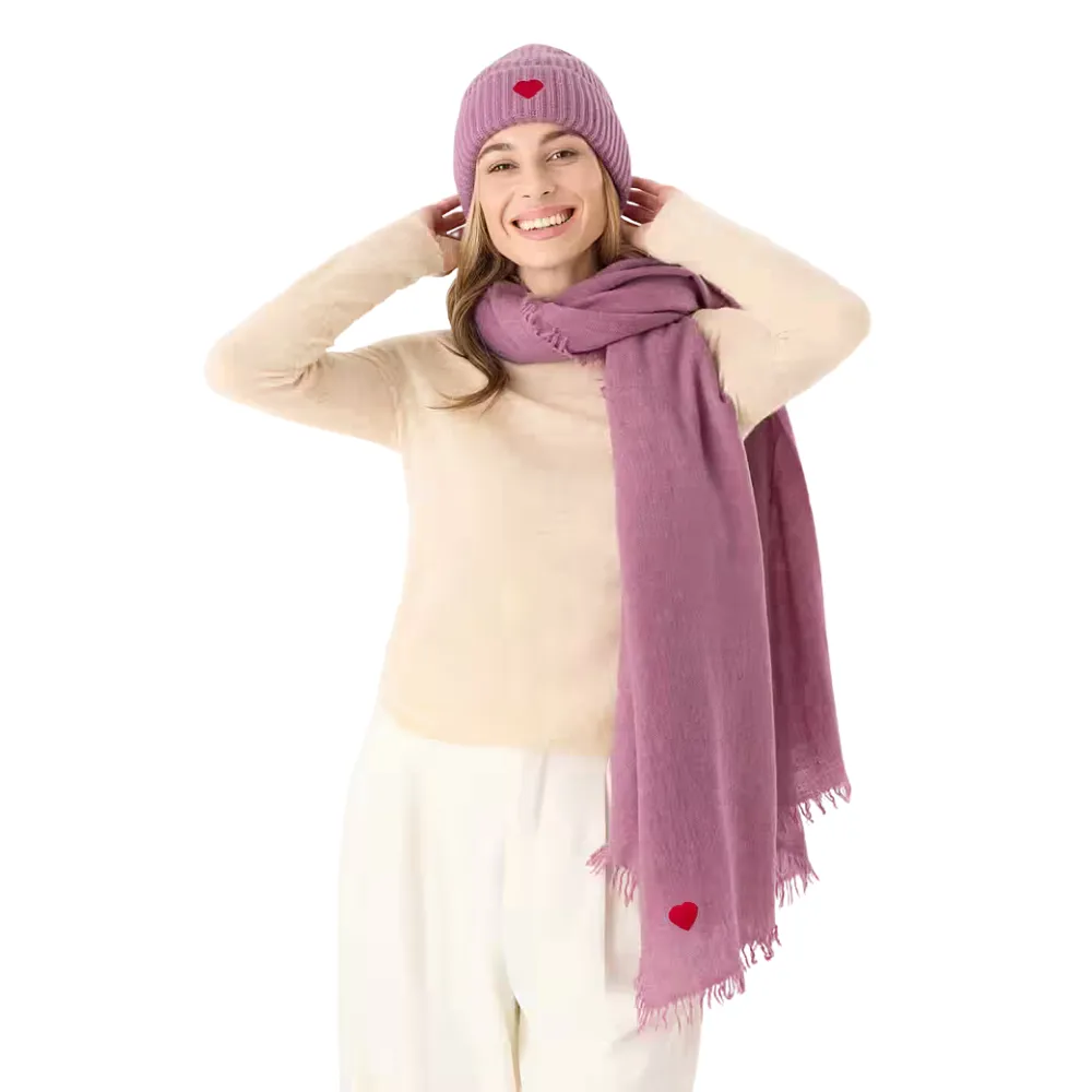 Codello Mütze mit Herz-Motiv Farbe Rosa – Bild 4