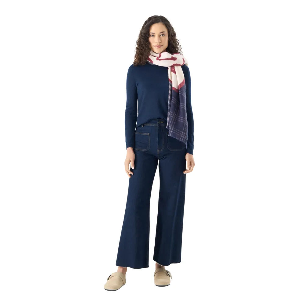 Codello Peanuts Schal mit Snoopy-Motiv Farbe Blau – Bild 2