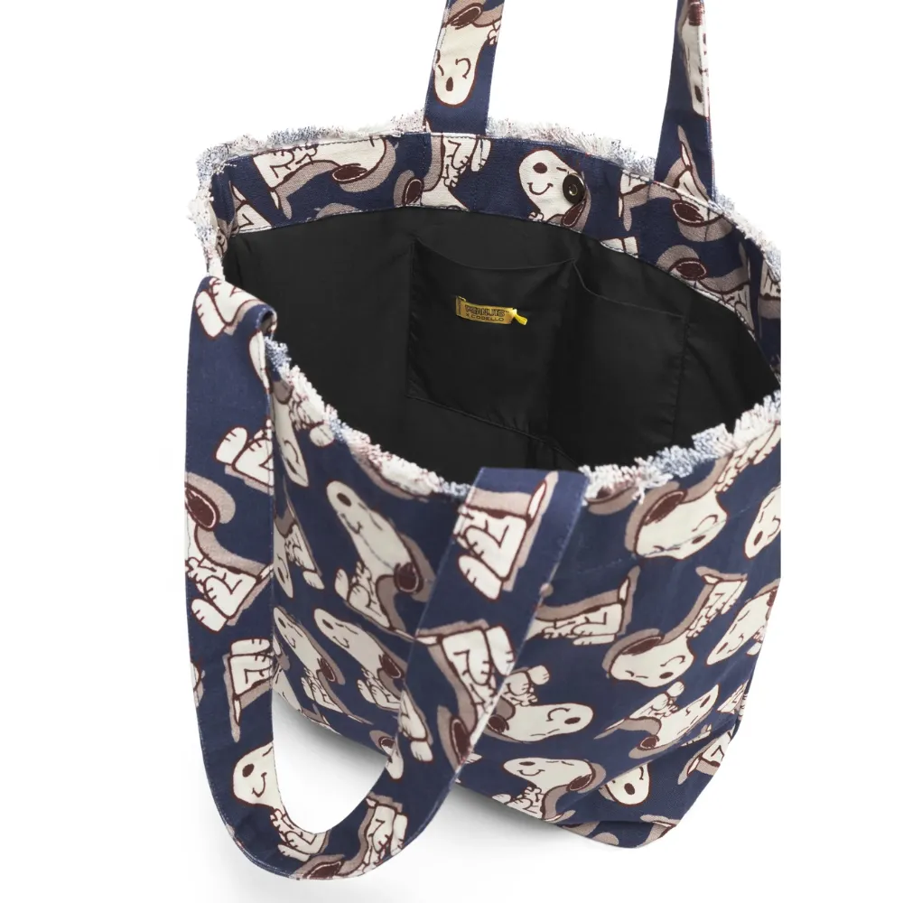 Codello Peanuts Shopper mit Snoopy-Muster Farbe Blau – Bild 5