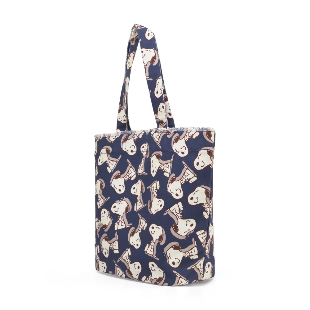 Codello Peanuts Shopper mit Snoopy-Muster Farbe Blau – Bild 2