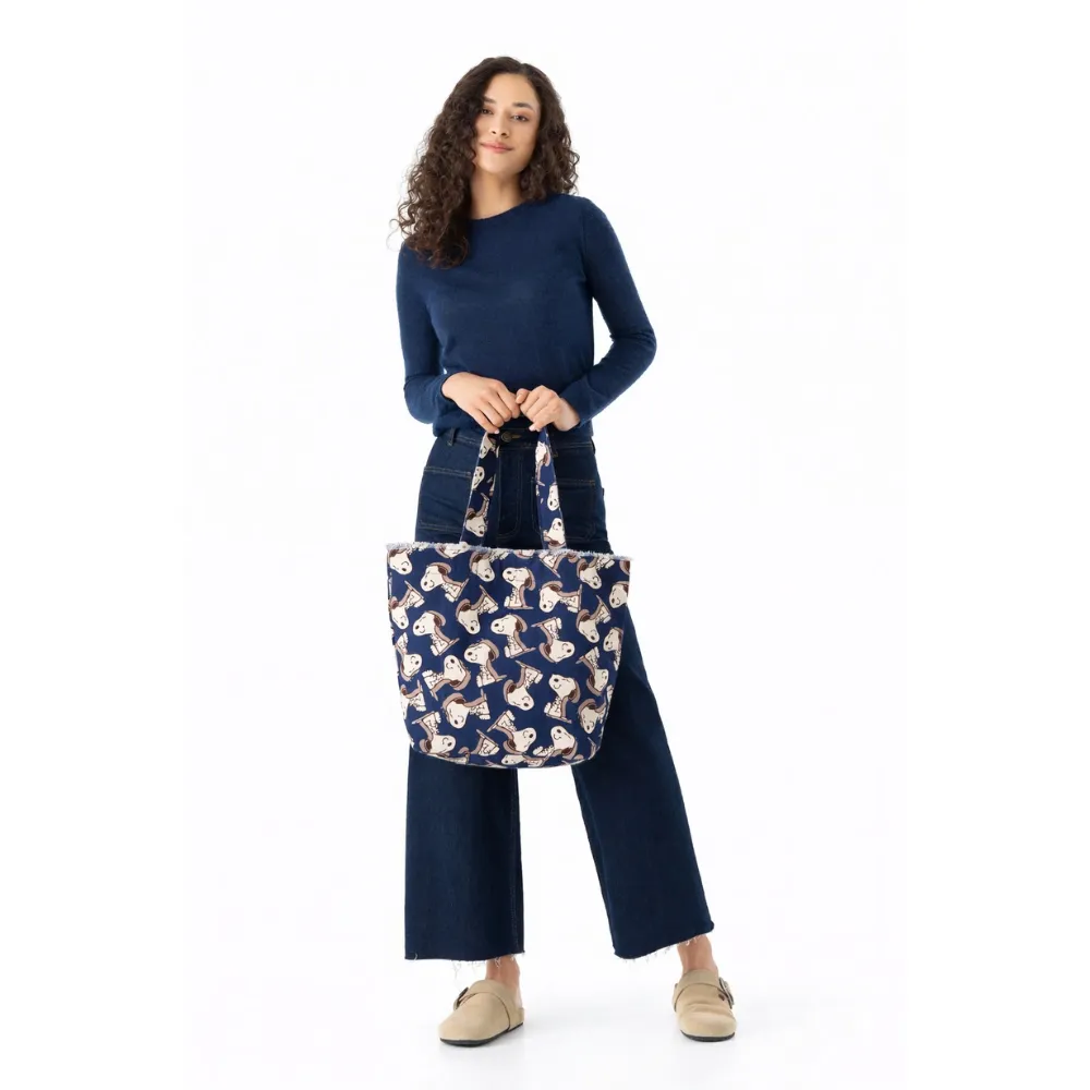 Codello Peanuts Shopper mit Snoopy-Muster Farbe Blau – Bild 6