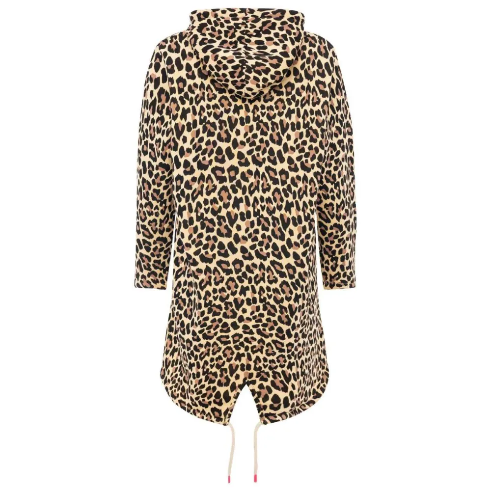 Zwillingsherz Hoodiemantel Leo Allover – Bild 5