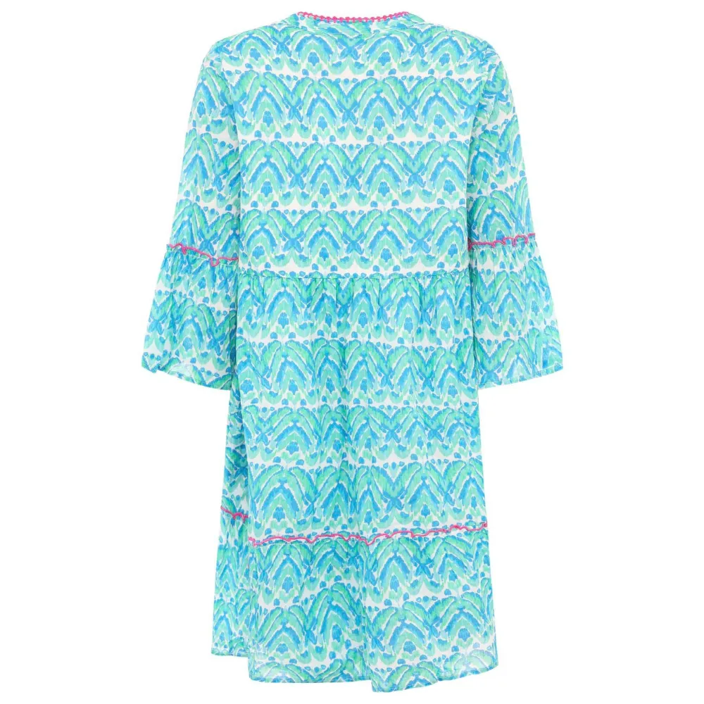 Zwillingsherz Kleid Joyfull Farbe Kiwi – Bild 3