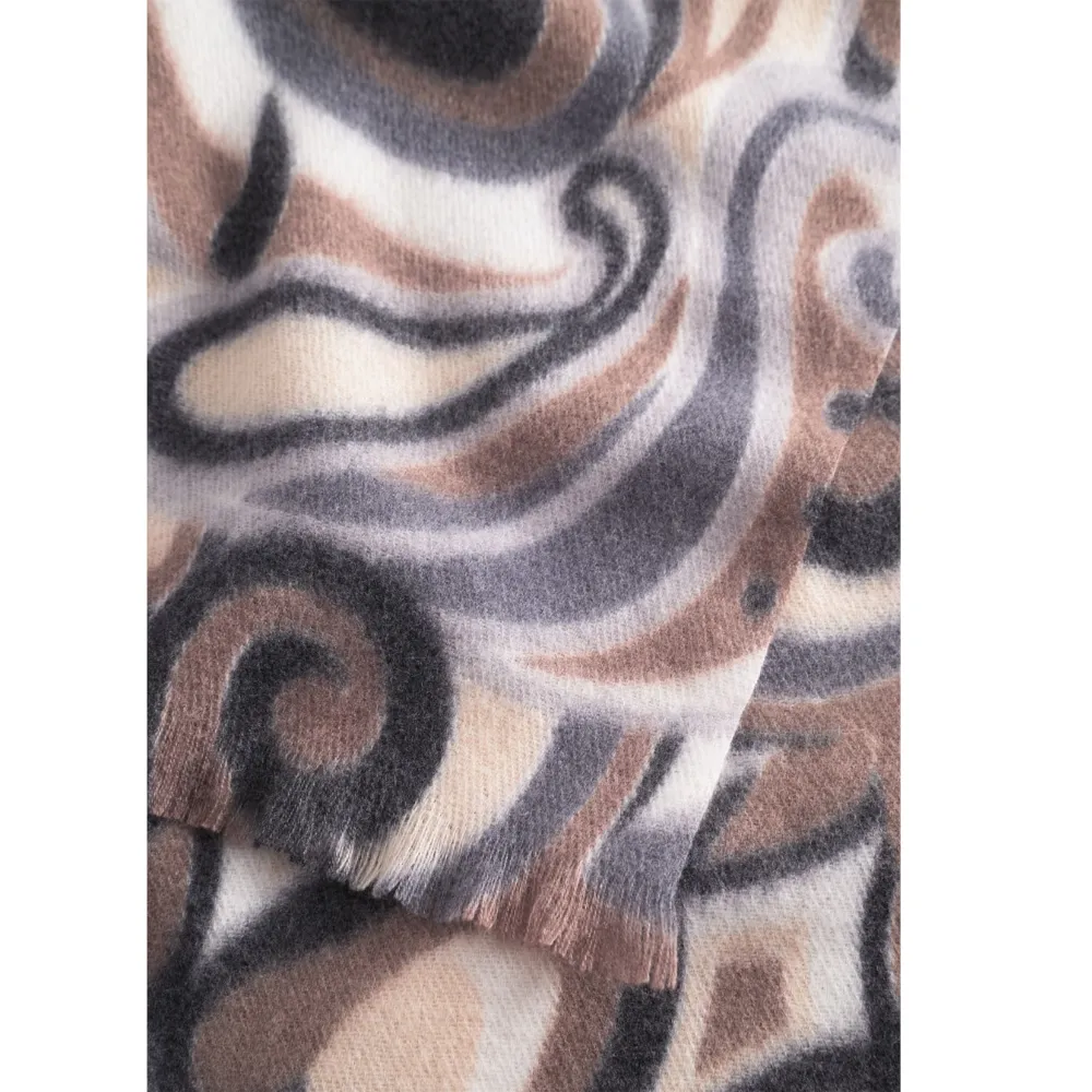 Codello Schal mit Paislay-Muster Farbe Grey – Bild 3