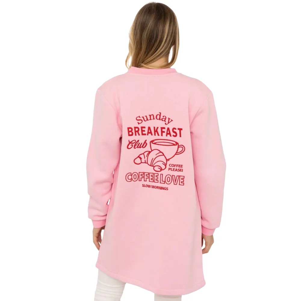Zwillingsherz Bombermantel Sunny Breakfast Farbe Rosa – Bild 2