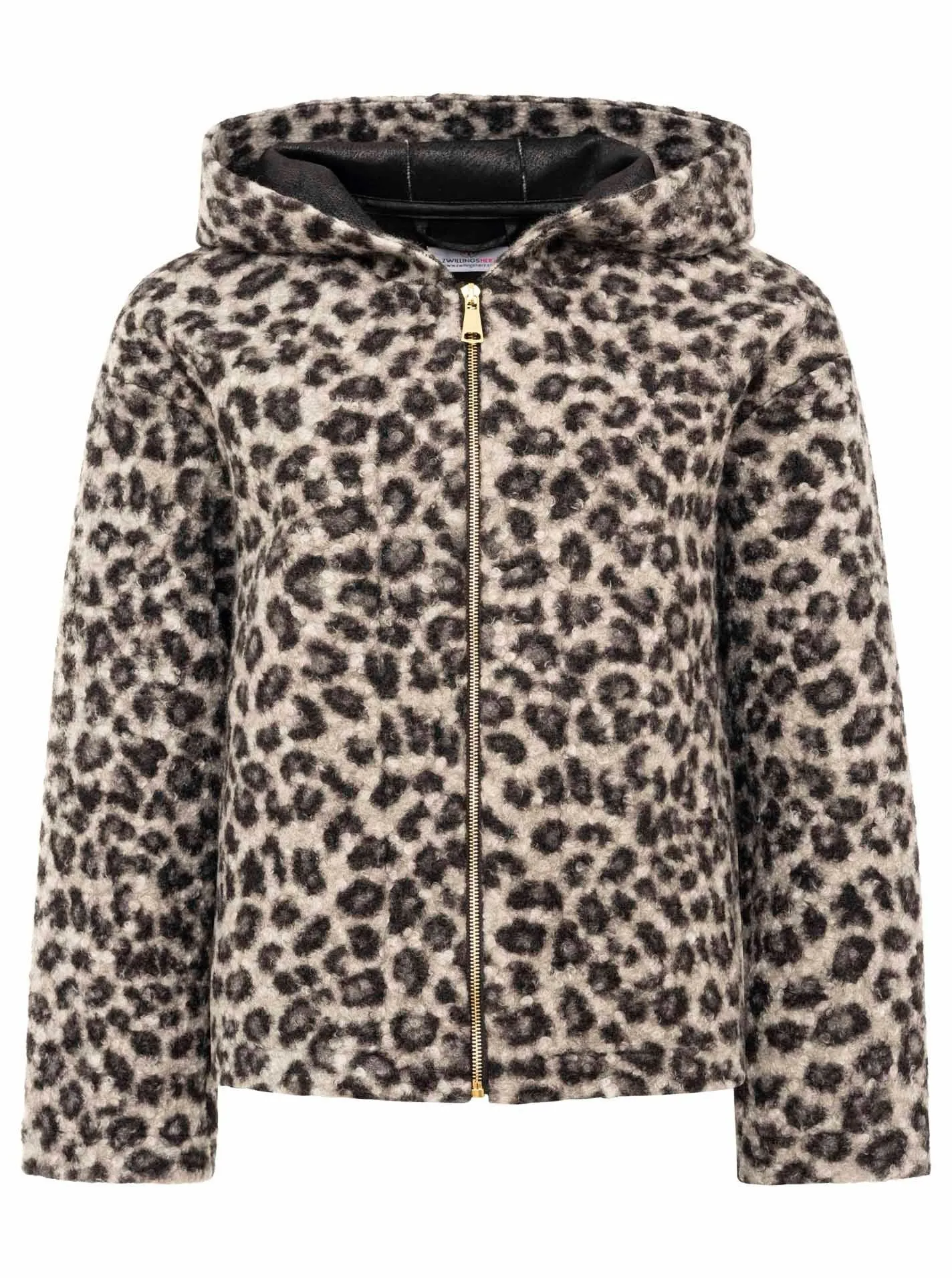 Zwillingsherz Teddyjacke "Leo" Farbe Grau