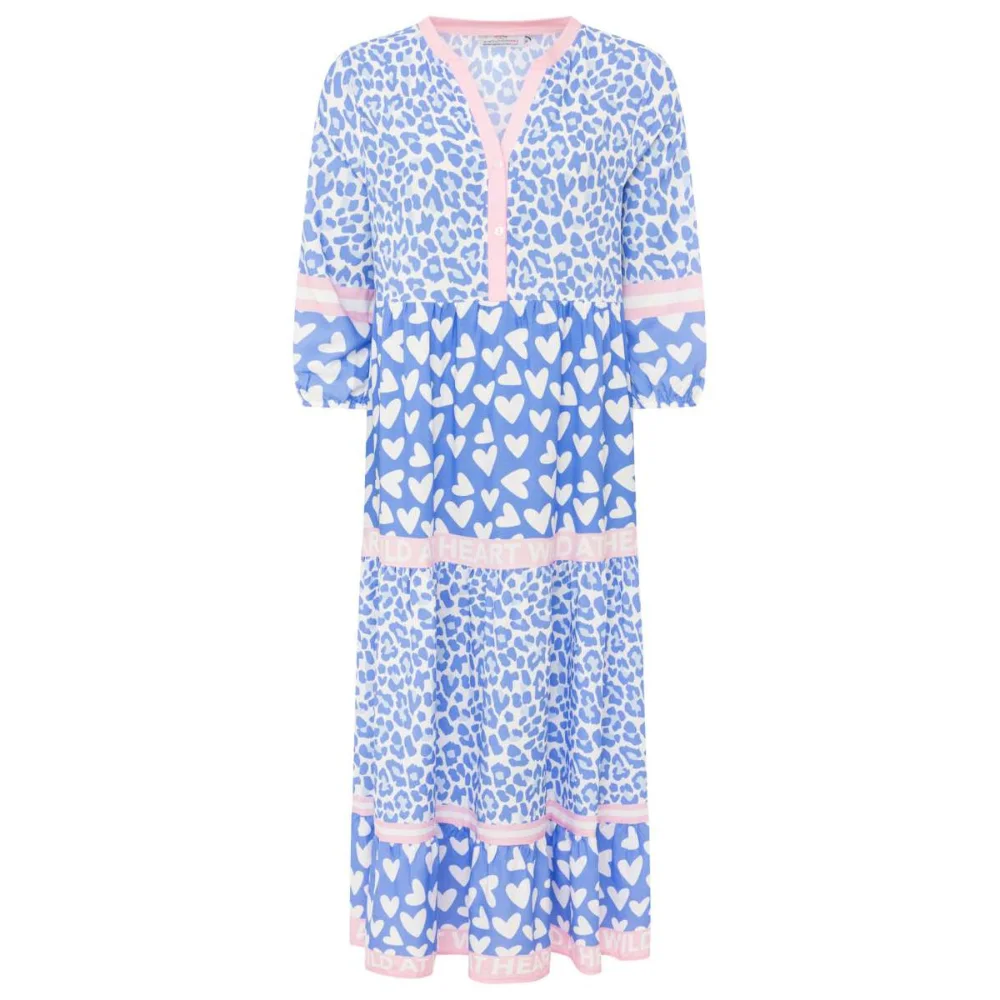 Zwillingsherz Maxikleid Leo Love